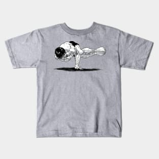 baki hanma, hand stand pose Kids T-Shirt